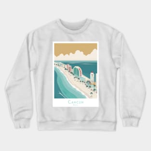 Cancun Seaside Serenity Crewneck Sweatshirt